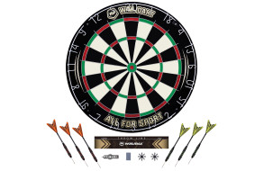 Дартс профессиональный из сизаля WinMax Match Play G491 45cм 6 дротиков