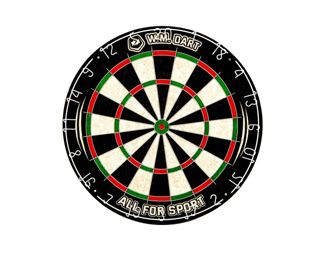 Дартс профессиональный из сизаля WinMax Match Play G491 45cм 6 дротиков