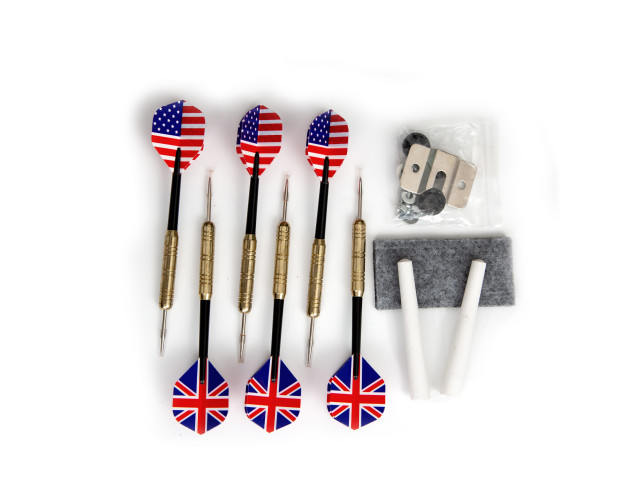 Дартс с кабинетом мишень 45см сизаль Winmax The Ships Inn  6 дротиков