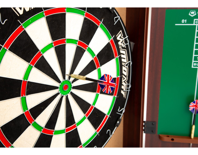 Дартс с кабинетом мишень 45см сизаль Winmax The Ships Inn  6 дротиков