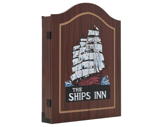 Дартс с кабинетом мишень 45см сизаль Winmax The Ships Inn  6 дротиков