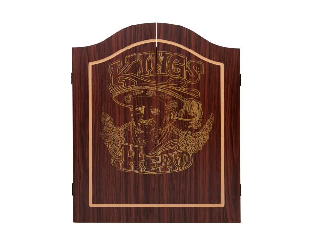 Дартс с кабинетом мишень 45см сизаль Winmax Kings Head  6 дротиков