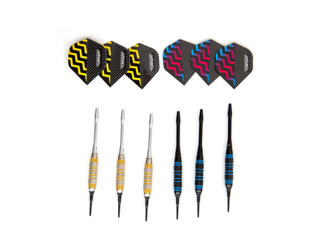 Дартс электронный Winmax Lighting Shocker синий 39.5 x 2.5 x 45 см