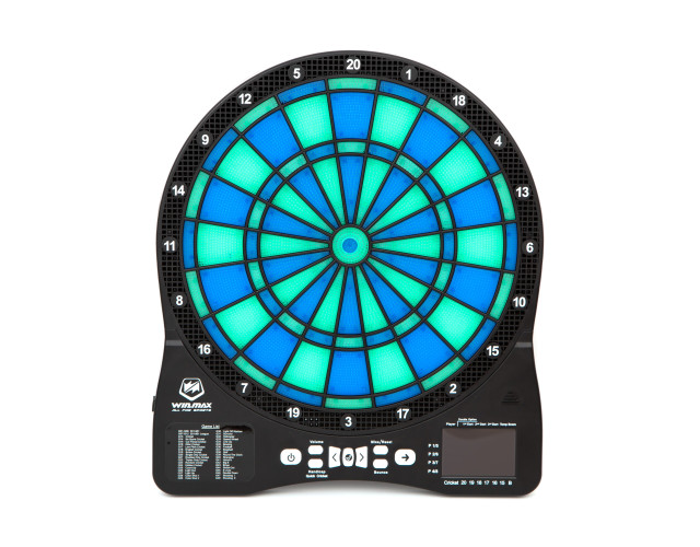 Дартс електронний Winmax Lighting Shocker синій 39.5 x 2.5 x 45 см