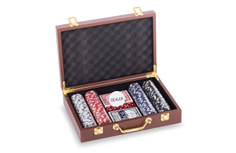 Набор для покера LasVegas 200 фишек 