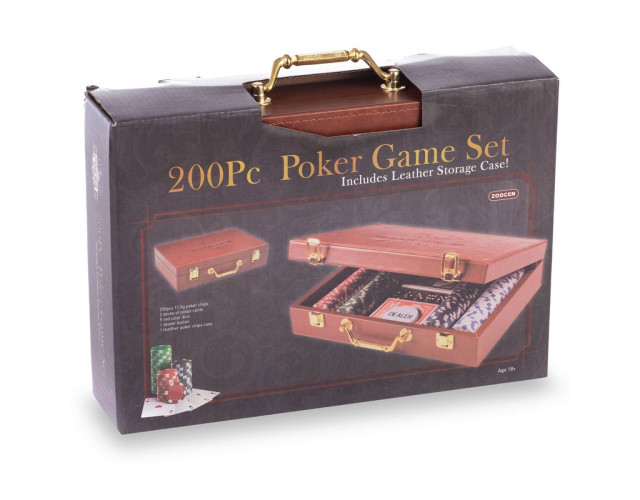 Набор для покера LasVegas 200 фишек