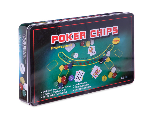 Набор для покера Texas 300 фишек