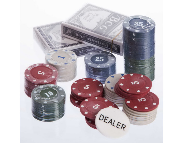 Набор Casino 3в1 шахматы покер карты