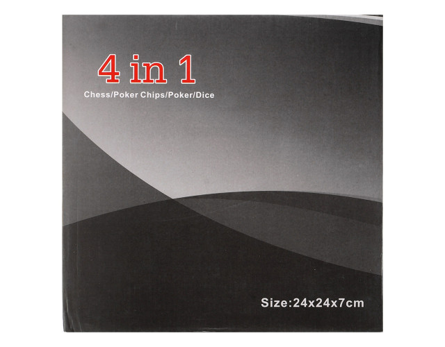 Набор Casino 3в1 шахматы покер карты