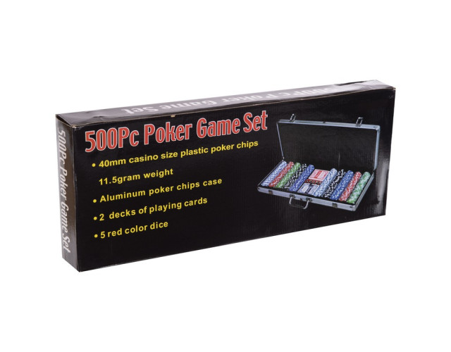 Набор для покера LasVegas 500 фишек