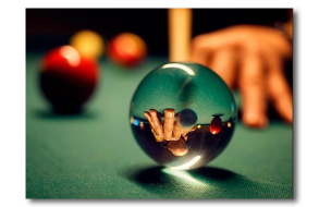 Картина на холсте бильярдная Виртуоз 73х53см