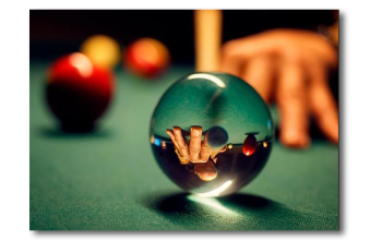 Картина на полотні більярдна Віртуоз 73х53см