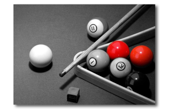 Картина на полотні більярдна Бруклін 73х53см