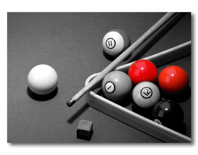 Картина на полотні більярдна Бруклін 73х53см Картина на полотні більярдна Бруклін 73х53см