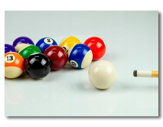 Картина на холсте бильярдная Максимум 73х53см