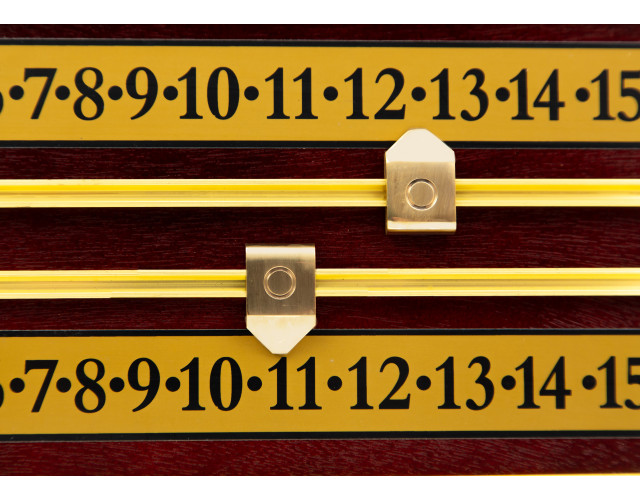 Счёты настенные для снукера Artmann для бильярдной