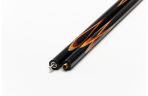 Кий Батченко Тюльпан упрощенный Черный граб Падук Мовинга черный шафт Кий Батченко Тюльпан упрощенный Черный граб Падук Мовинга черный шафт