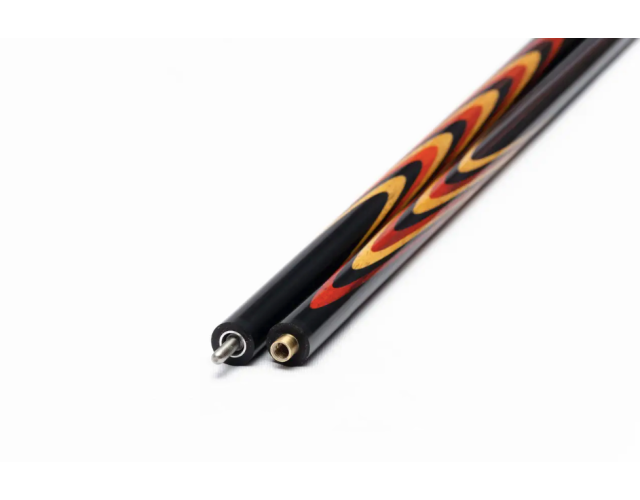 Кий Батченко Трьохкольоровий Чорний граб Падук Мовінга чорний шафт Кий Батченко Трьохкольоровий Чорний граб Падук Мовінга чорний шафт