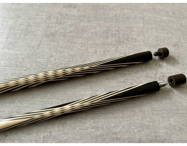 Кий Магдюка Эбен Сетка 6х10 запилов пирамида Кий Магдюка Эбен Сетка 6х10 запилов пирамида