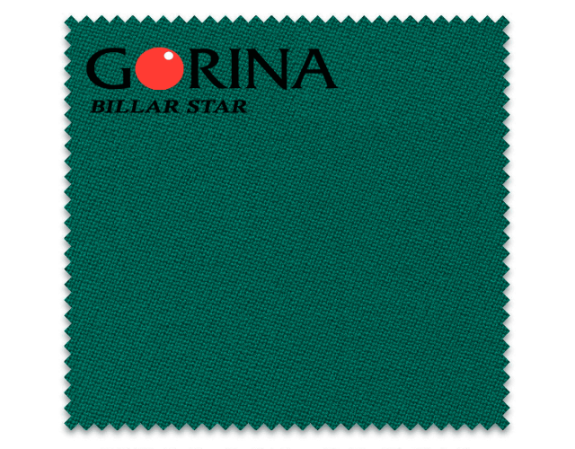 Сукно більярдне Gorina Billar Star 197 см Yellow Green піраміда/пул