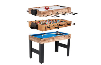 Игровой стол Combo Artmann 3в1 Настольный футбол + Бильярд + Аэрохоккей