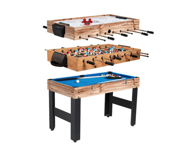 Игровой стол Combo Artmann 3в1 Настольный футбол + Бильярд + Аэрохоккей