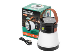 Ліхтар лампа ZJ-1128B на сонячній батареї з USB