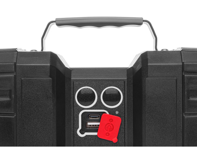 Ліхтар прожектор W845 10000mAh двосторонній Павербанк USB