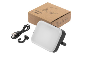 Ліхтар прожектор LP-330 для кемпінгу LED USB 3 режими акумуляторний