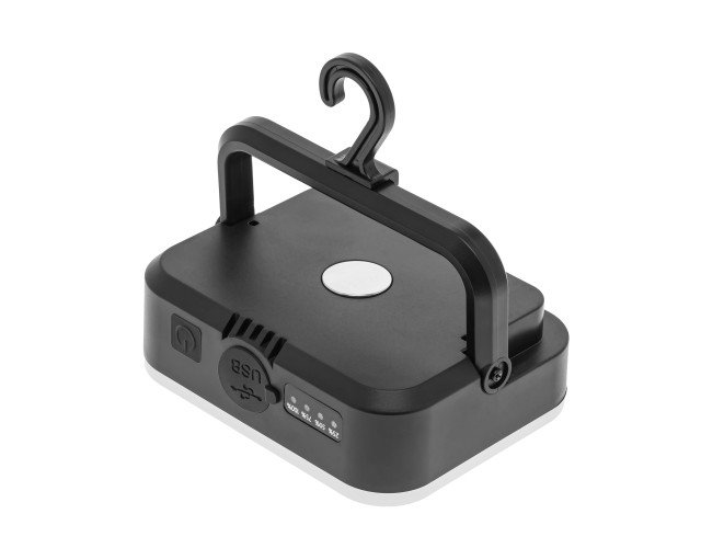 Ліхтар прожектор LP-330 для кемпінгу LED USB 3 режими акумуляторний