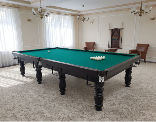 Бильярдный стол для пирамиды КЛАССИК 2 ЛЮКС 12Ф