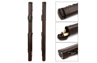 Тубус для 2-х складового кия TT-Billiard Brown снукер 115см